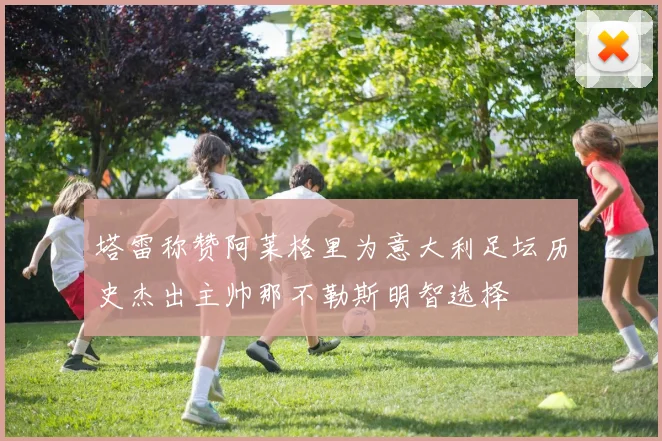 塔雷称赞阿莱格里为意大利足坛历史杰出主帅那不勒斯明智选择